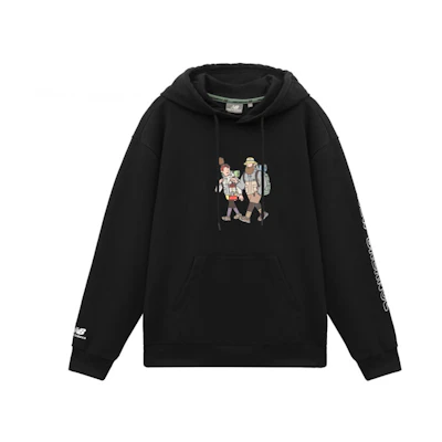 New Balance JHI Hoodie Black - Fun Print Unisex Collaboration NCA89043-BK