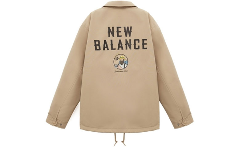 Order New Balance x JHI 字母印花运动领羽绒夹克卡其色 (). NQA89011-BEI