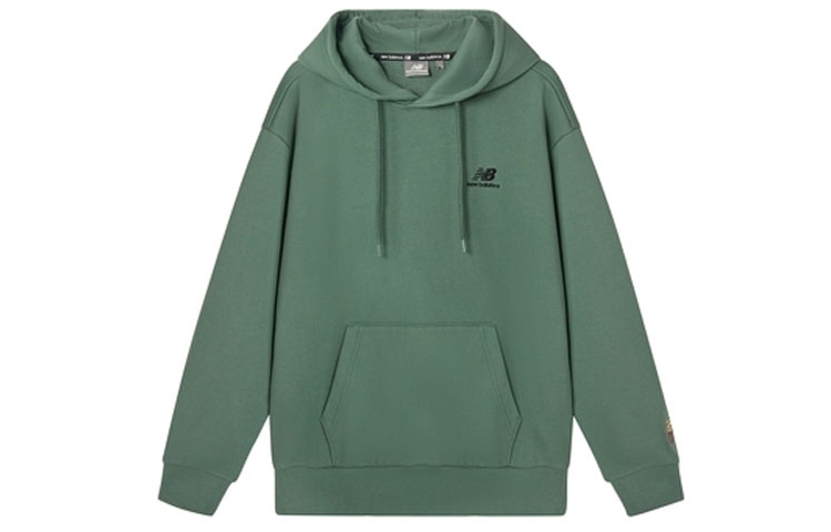 New Balance JHI Logo Hoodie Green Unisex Collaboration Series NCA89033-GRN