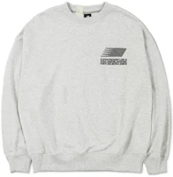 New Balance x NHOOLYWOOD x INVINCIBLE Logo Crewneck Sweatshirt Casual Fit AMT22347-DLE New Balance x NHOOLYWOOD x INVINCIBLE Logo Crewneck Sweatshirt Casual Fit AMT22347-DLE