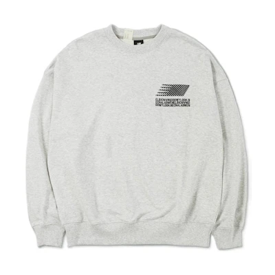 New Balance NHOOLYWOOD INVINCIBLE Logo Crewneck Sweatshirt Casual Fit AMT22347-DLE