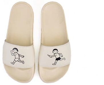 뉴발란스 x 노리타케 크리미 화이트 슬리퍼 SMF200NT Shop 뉴발란스 x 노리타케 크리미 화이트 슬리퍼 SMF200NT