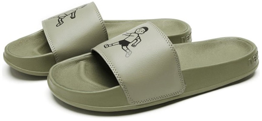New Balance x Noritake Sandal Hijau Tua SMF200NO Lookbook New Balance x Noritake Sandal Hijau Tua SMF200NO