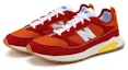 Order New Balance NB X-RACER 減震防滑 低筒 運動休閒鞋 男女配色 紅黃 D寬