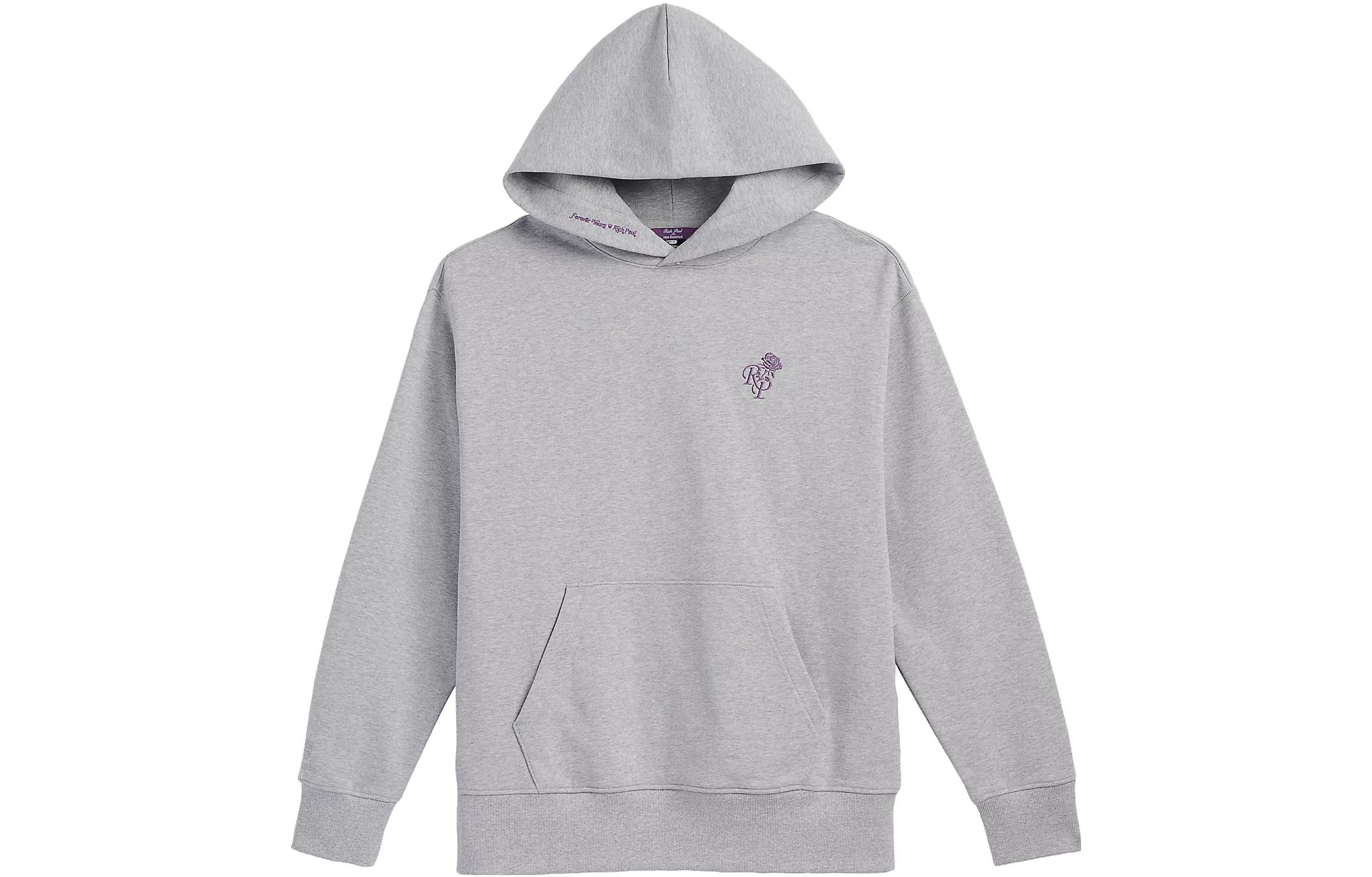 New Balance Rich Paul SS23 Logo Pocket Sweatshirt Grey Sportswear MT31565
