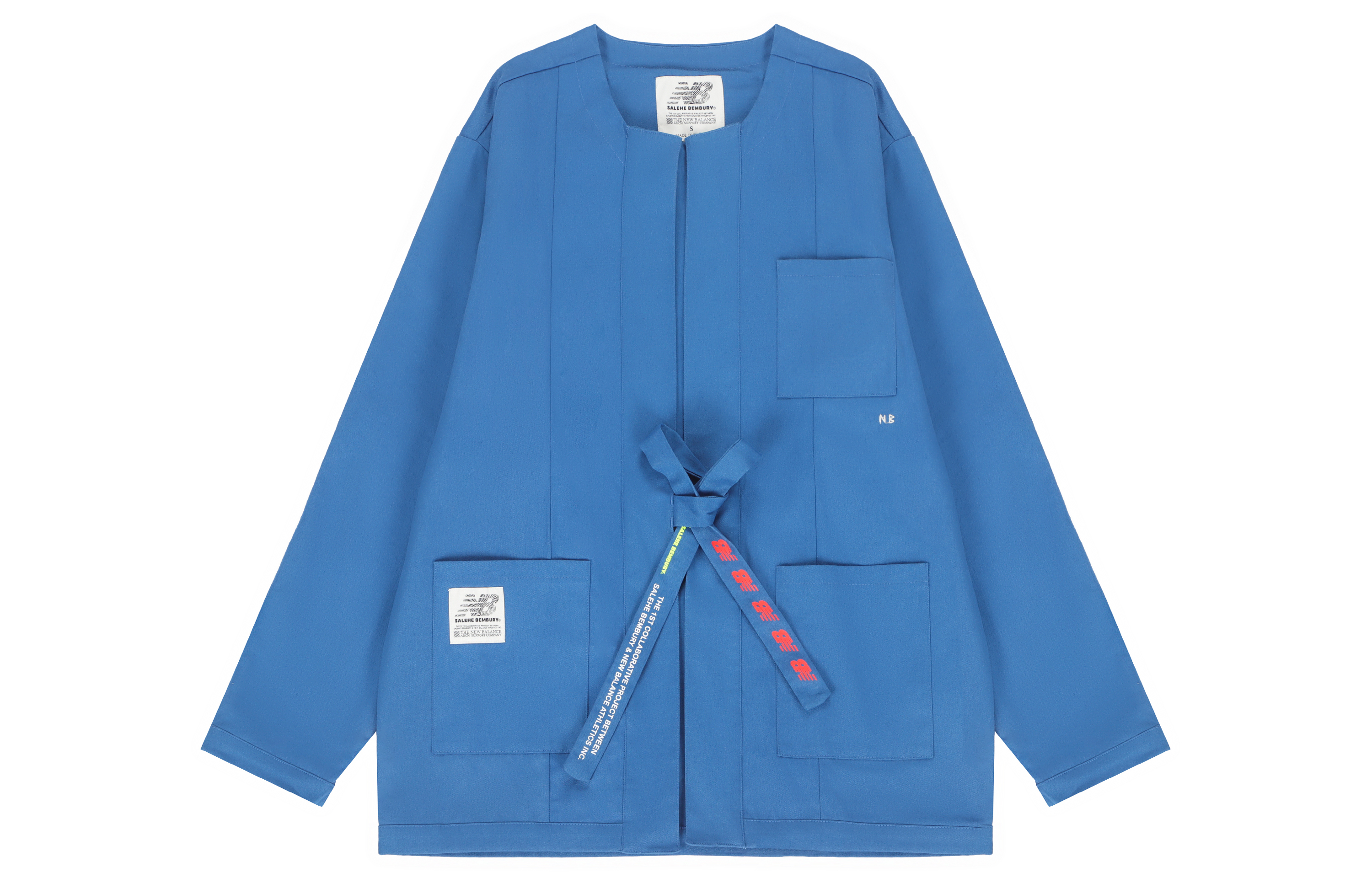 New Balance x Salehe Bembury Klein Blue Utility Woven Jacket Unisex MJ11564-ONB