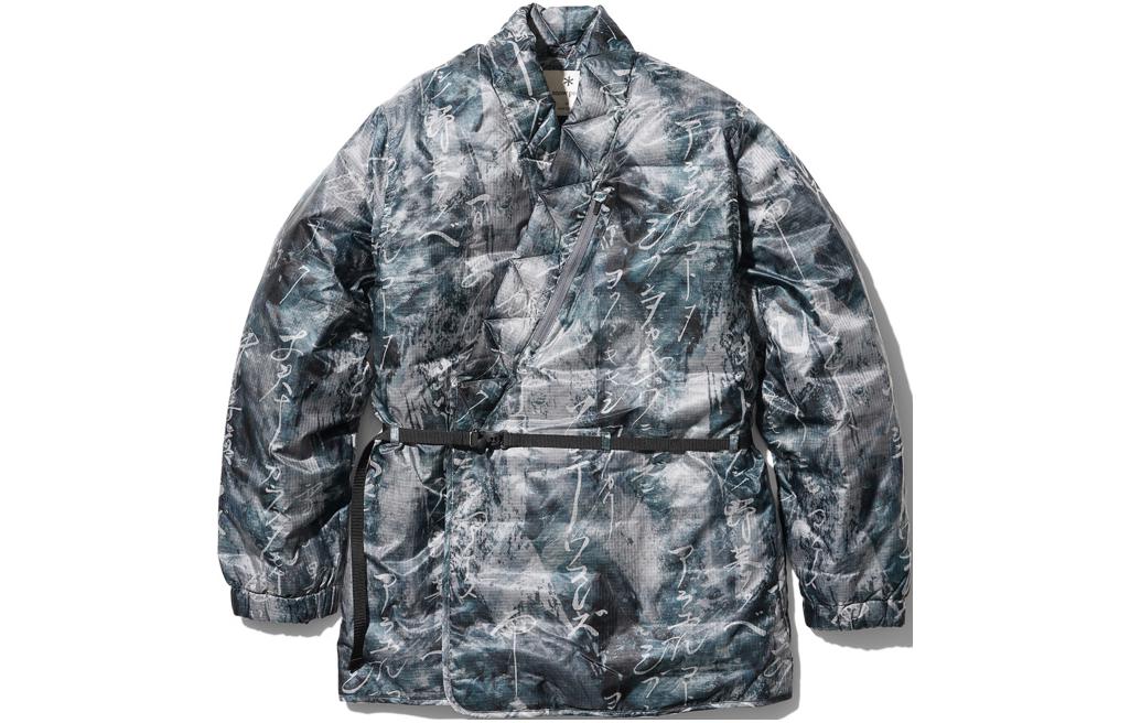 New Balance Snow Peak SS24 Adjustable Waist Down Jacket Unisex - Gray NB-JK-22AU70103GY