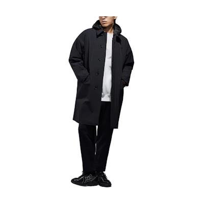 New Balance TAION Black Lightweight Outdoor Puffer Jacket. NPD4N023-BK