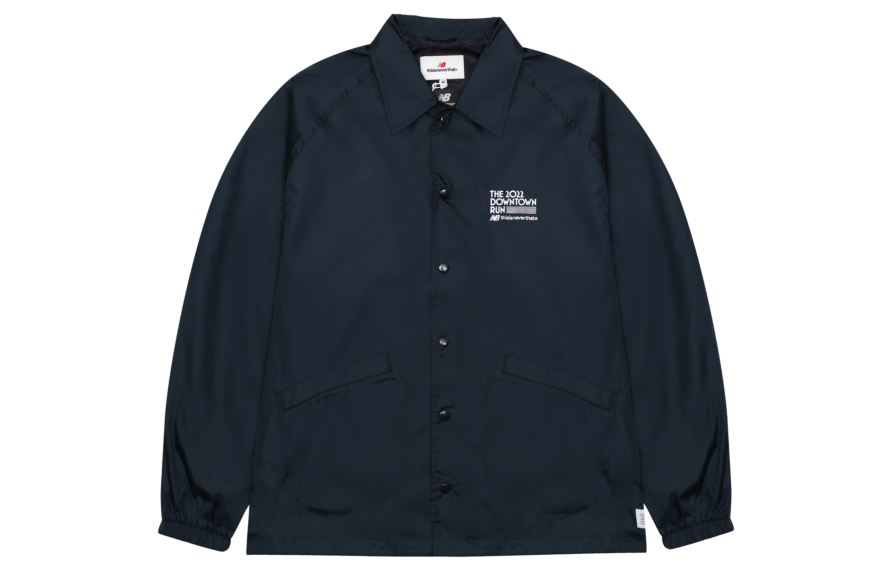 New Balance Thisisneverthat Unisex Solid Navy Woven Long-Sleeve Jacket NMC3L013-NV