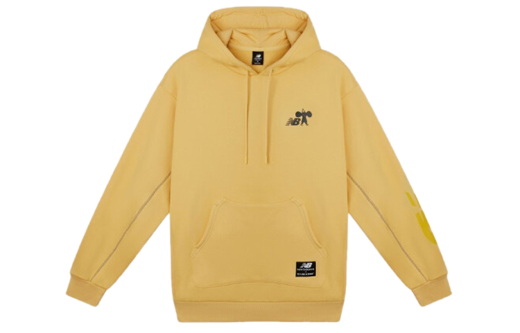 New Balance TYAKASHA Hoodie Pullover Unisex Light Yellow AMT04391-LS2