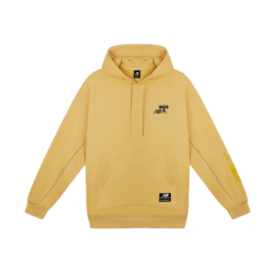 New Balance TYAKASHA Hoodie Pullover Unisex Light Yellow AMT04391-LS2