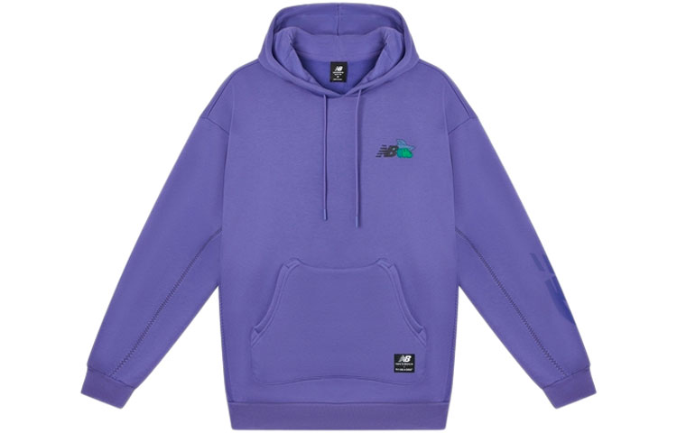New Balance TYAKASHA Purple Pullover Hoodie Unisex AMT04391-NSD