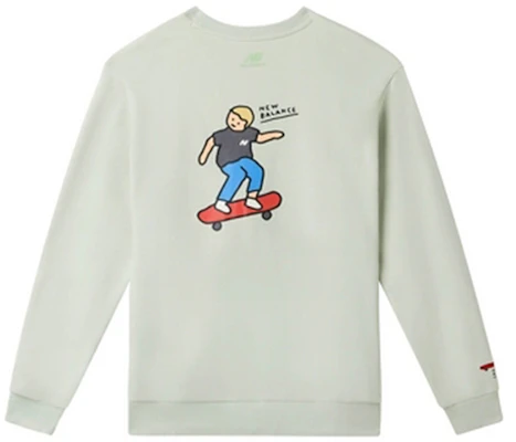 New Balance x Zero Per Zero 薄荷绿圆领套头卫衣 NCA47111-GRN Lookbook New Balance x Zero Per Zero 薄荷绿圆领套头卫衣 NCA47111-GRN