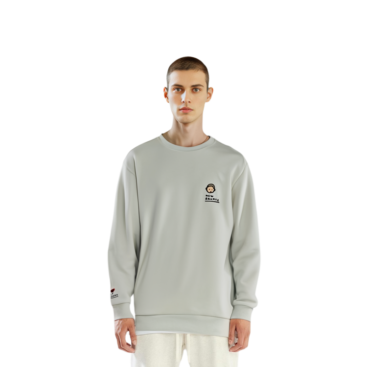 Sizing New Balance x Zero Per Zero 薄荷绿圆领套头卫衣 NCA47111-GRN