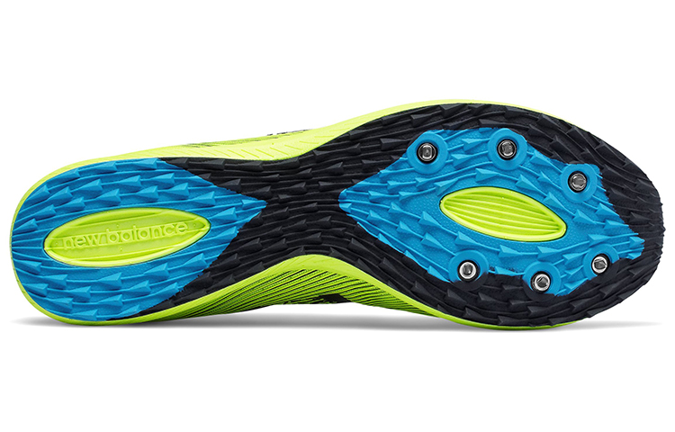 Shop New Balance XC Seven 田徑場地專業 防滑透氣 低筒 跑步鞋 男款 綠色