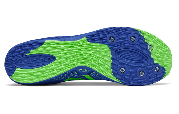 Shop ニューバランス XCセブン v3 緑/青 MXCS7BG3