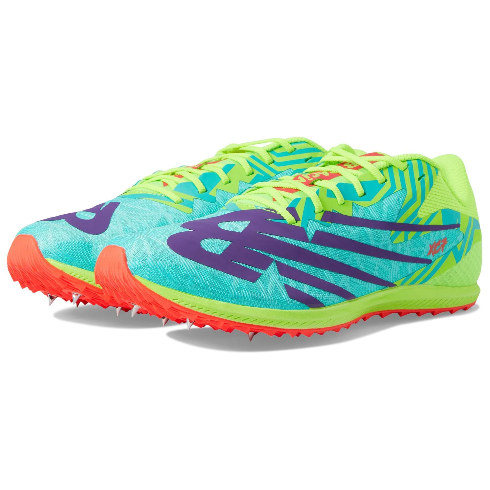 Lookbook 뉴발란스 XC7 v4 그린퍼플 (New Balance XC7 v4 Green Purple) UXCS7LT4