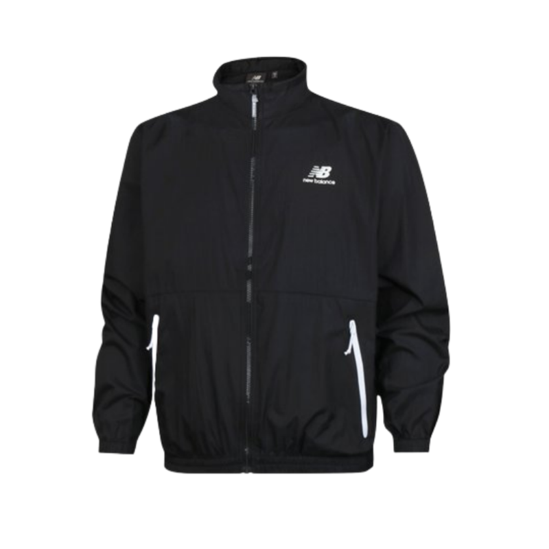 New Balance Y Tripper Printed Zip-Up Jacket Black Long Sleeve NBNACB3033-19