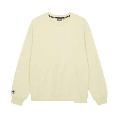 New Balance Yellow Casual Pullover Sweatshirt for Couples 5CB42103-YL