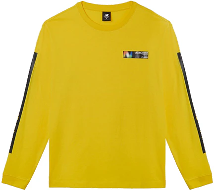 new-balance-yellow-crewneck-sweatshirt-american-style-casual-sports-amt-03528-aty