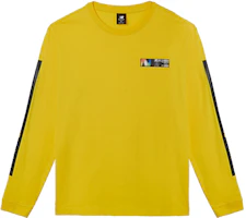 New Balance Yellow Crewneck Sweatshirt American Style Casual Sports AMT03528-ATY New Balance Yellow Crewneck Sweatshirt American Style Casual Sports AMT03528-ATY