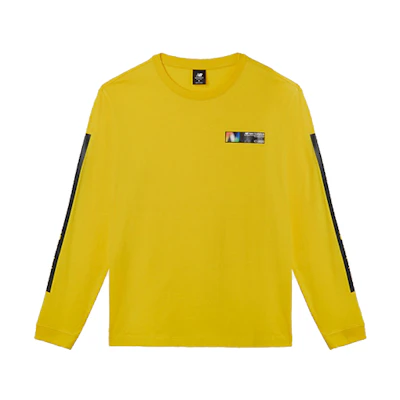 New Balance Yellow Crewneck Sweatshirt American Style Casual Sports AMT03528-ATY