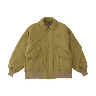 New Balance Yellow Loose Fit Zip-Up Pilot Jacket Long Sleeve AMJ35094-HHT