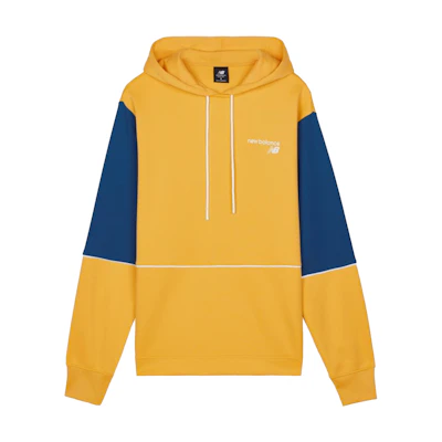 New Balance Yellow Pullover Sweatshirt American College Style MT03909-ASE