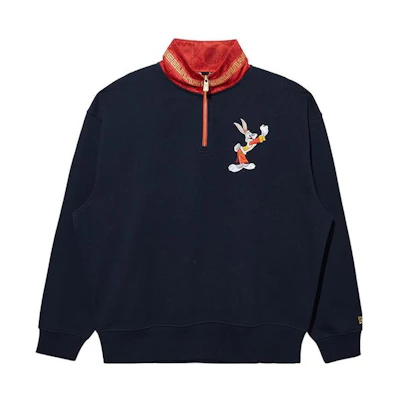 New Era 2023 CNY Limited Rabbit Embroidery Pullover Sweatshirt Navy Unisex 13488855