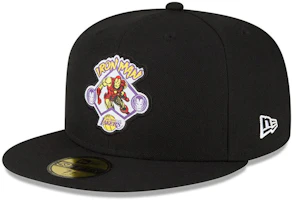 New Era 59FIFA NBA x Marvel LA Lakers Black Baseball Cap Unisex Couple Style 13549252 New Era 59FIFA NBA x Marvel LA Lakers Black Baseball Cap Unisex Couple Style 13549252