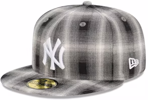 New Era 59FIFTY Grid New York Yankees Baseball Cap Black/Grey Unisex 13518086 New Era 59FIFTY Grid New York Yankees Baseball Cap Black/Grey Unisex 13518086