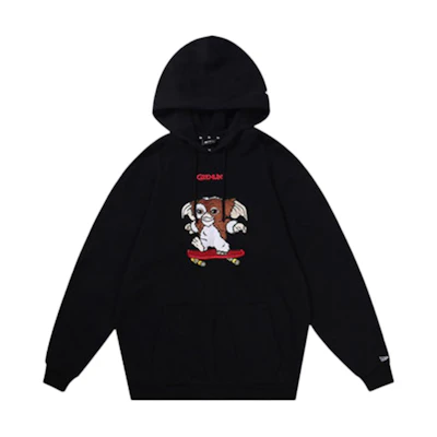 New Era Animal Print Knit Sweatshirt Unisex Black 12552545