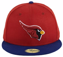 New Era Arizona Cardinals Hat Club Exclusive 59Fifty Fitted Hat Cardinal/Royal New Era Arizona Cardinals Hat Club Exclusive 59Fifty Fitted Hat Cardinal/Royal