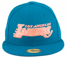 New Era Badlands Los Angeles Lakers Hat Club Exclusive 59Fifty Fitted Hat Teal New Era Badlands Los Angeles Lakers Hat Club Exclusive 59Fifty Fitted Hat Teal