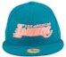 Buy New Era Badlands Los Angeles Lakers Hat Club Exclusive 59Fifty Fitted Hat Teal