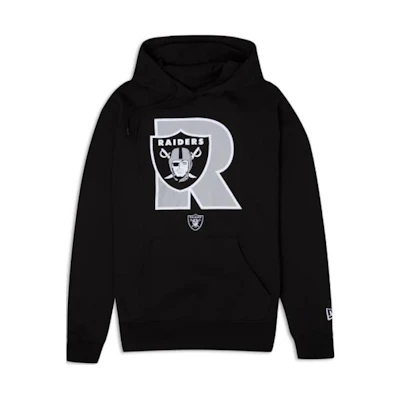 New Era Black Hoodie with Alphabet Design 13821790