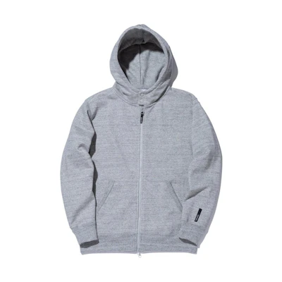 New Era Black Label Solid Zip Hoodie Grey Unisex 12943697