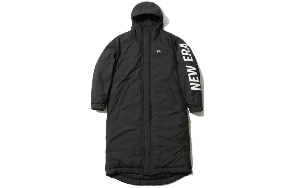 New Era Black Logo Printed Long Sleeve Hoodie Jacket Unisex 12156022