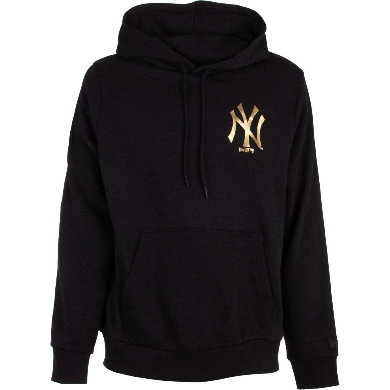 New Era Black Pattern-Print Pullover Hoodie 60284747