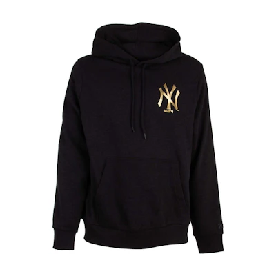 New Era Black Pattern-Print Pullover Hoodie 60284747