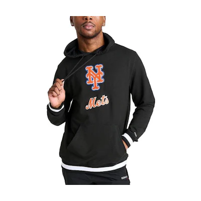 New Era Black Pullover Hoodie with Long Sleeves 60426171