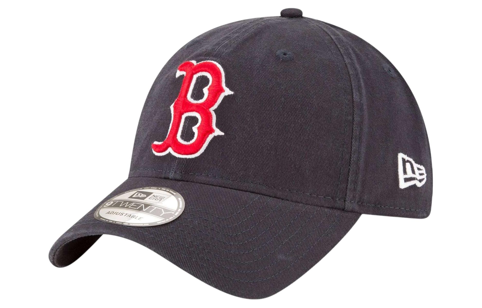 New Era Boston Red Sox Embroidered Blue Polyester Baseball Cap Unisex 60235200