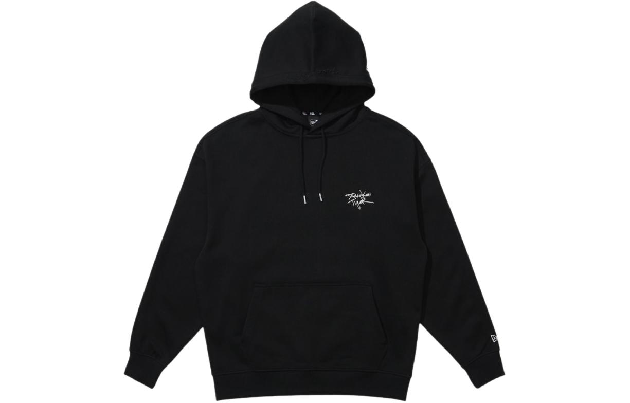 New Era Casual Logo Hoodie Long Sleeve Black 13731192