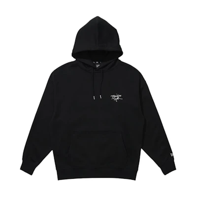 New Era Casual Logo Hoodie Long Sleeve Black 13731192