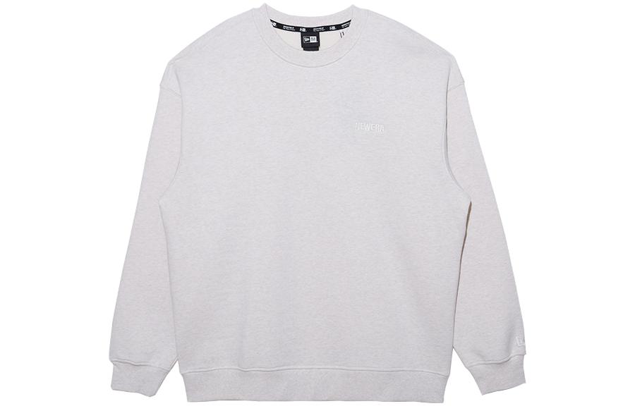 New Era Casual Solid Crewneck Long Sleeve Sweatshirt Light Brown 13338621