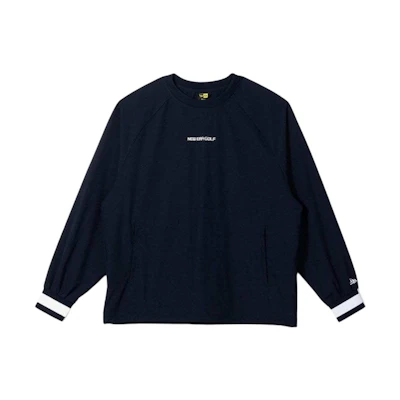 New Era Casual Striped Crewneck Long-Sleeve Sweatshirt Men Blue 13679575
