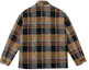 Lookbook New Era Casual Warm Plaid CPO Jacket Unisex Beige/Black 12866424