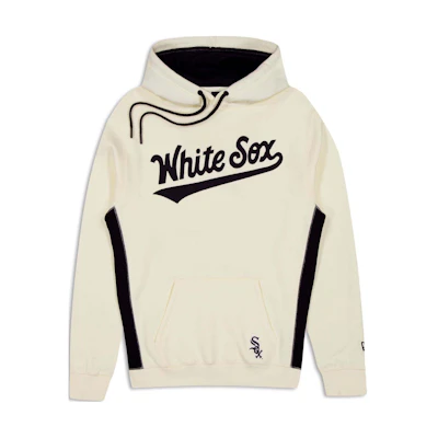 New Era Chicago White Sox Kangaroo Pocket Logo Hoodie Men’s Ivory 60497753