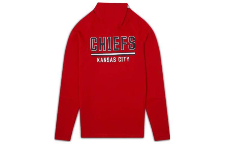 New Era Classic Letter Hoodie Red () 60410426