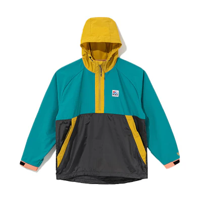 New Era Colorblock Half-Zip Hoodie Jacket Patchwork Design 13086490